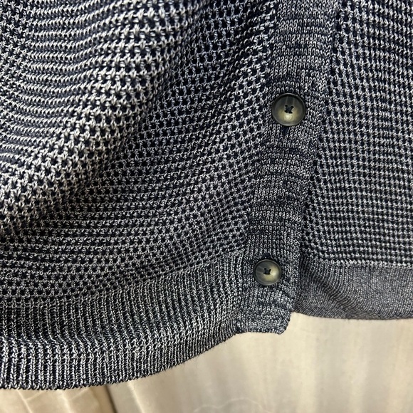 VINCE Rayon/Linen Blend Knit Relaxed Longline Cardigan Sweater Women’s Size XL - Picture 6 of 13